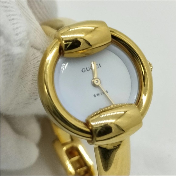 Gucci Watch 1400L 25mm Women's Gold - Picture 9 of 9